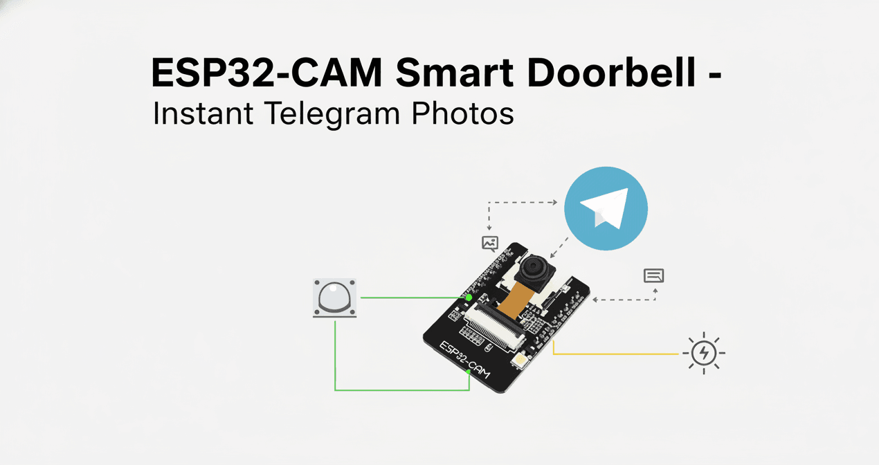 Smart home automation system with ESP32 CAM Ai Thinker